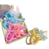 Gradient butterfly grabber for women 2024 new style acrylic high-end color versatile back hair clip Item Picture